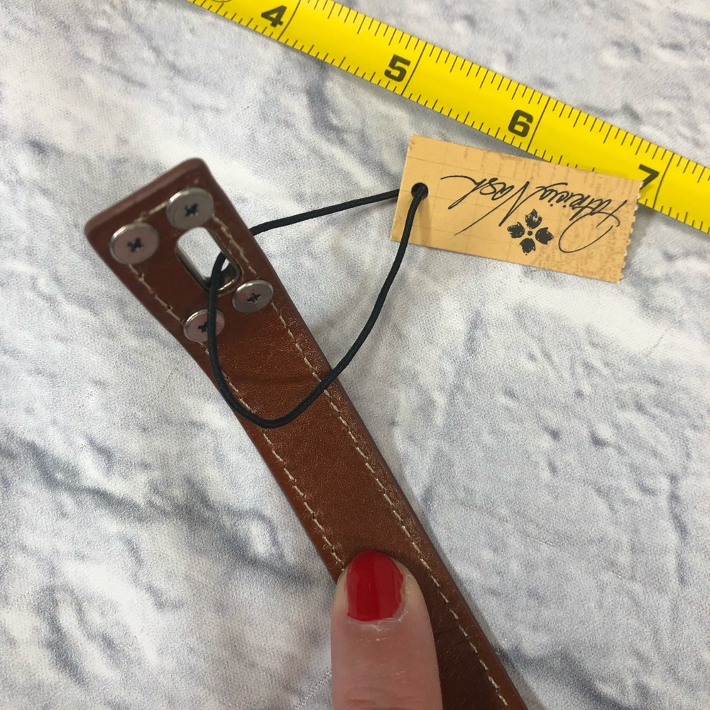 Patricia Nash Leather wrap floral bracelet Brand new. NWT - Picture 9 of 10